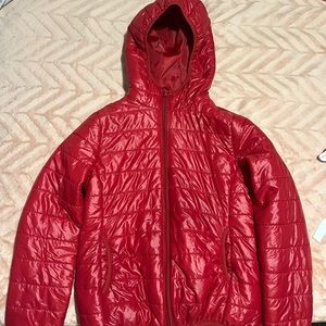 Red Puffer Jacket